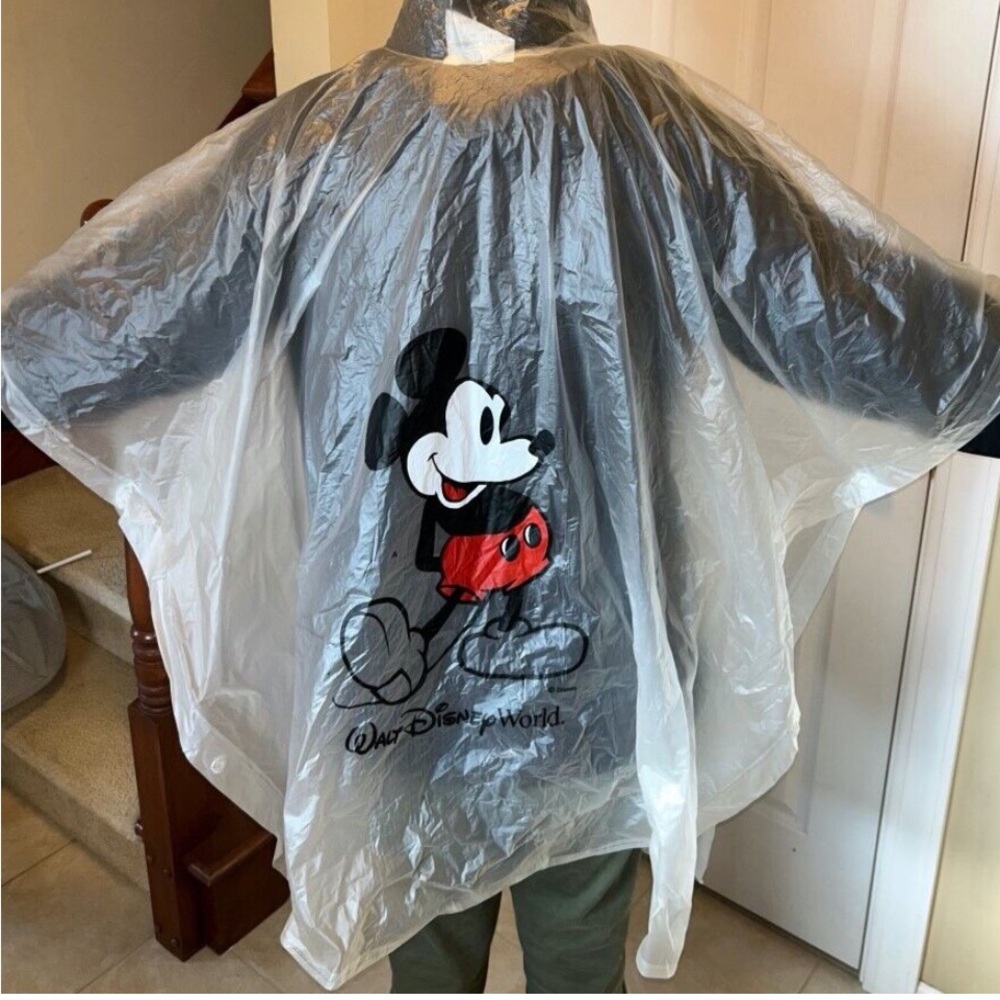 Mickey Mouse Rain Poncho, 1990’a vintage